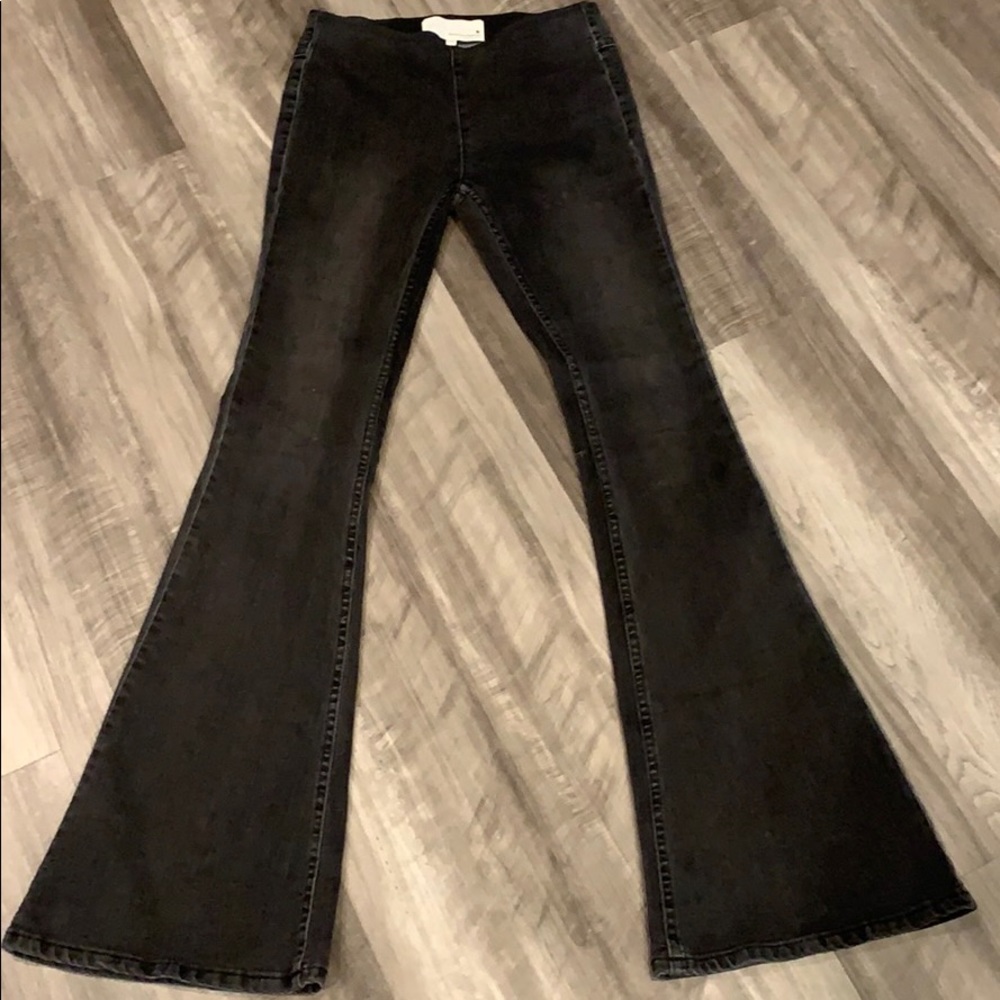 Super Cute Black Bell Bottoms! Size: Small!